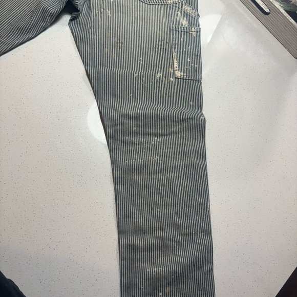 Ralph Lauren Denim & Supply Men's Striped Distressed Jeans Size 36-32 - Picture 11 of 13